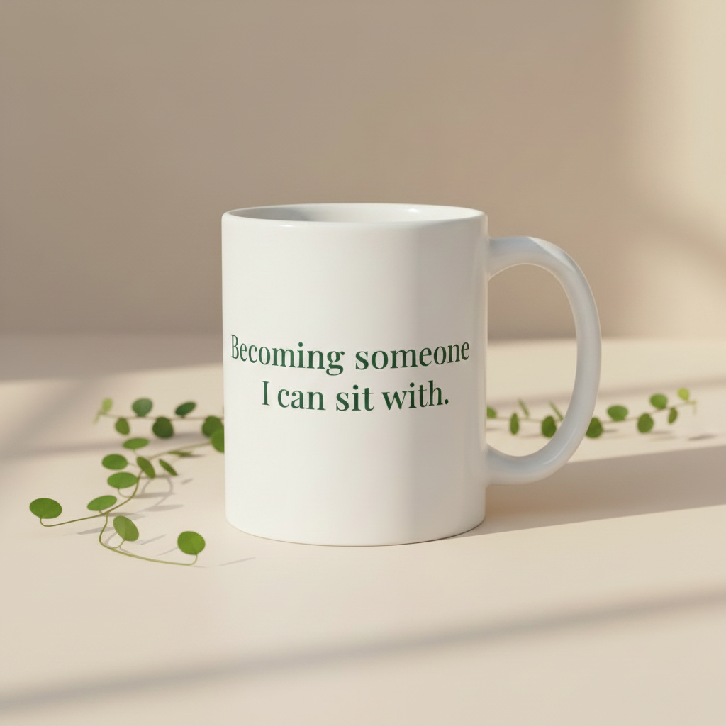 Becoming Mug with Minimal Vine